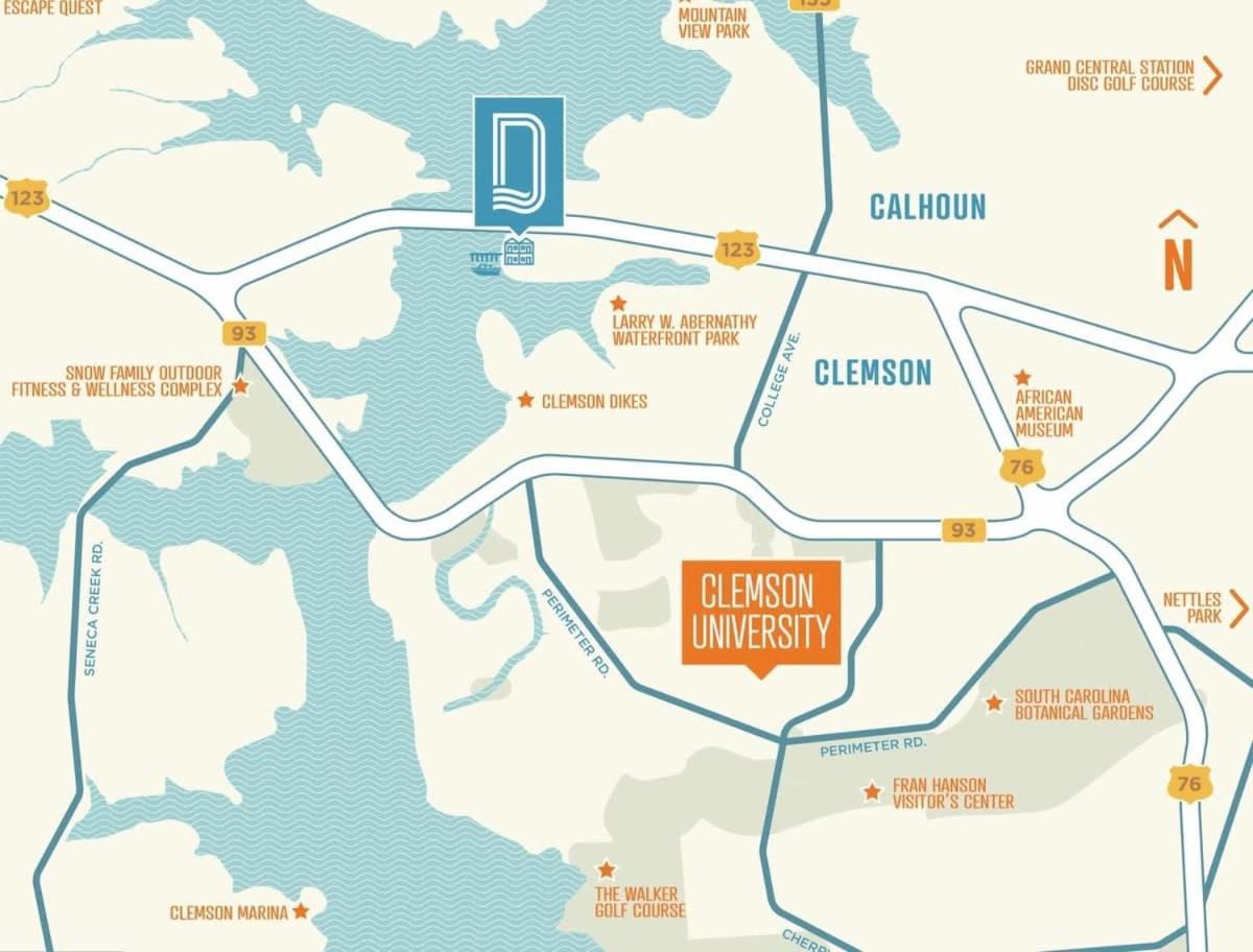 Apartament Near Cu And Minutes To Dt Gym Pool Hammock Clemson Zewnętrze zdjęcie